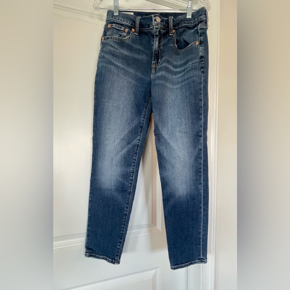 GAP girlfriend mid rise jeans Size 2/26
